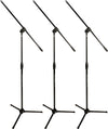 Ultimate Support MC-40B PRO 3-Pack Microphone Stand w/Boom
