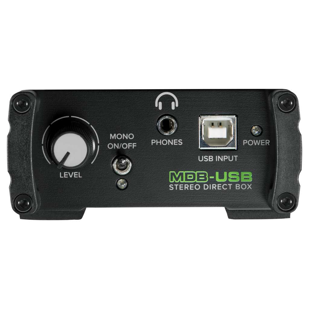 Mackie MDB-USB USB Stereo Direct Box