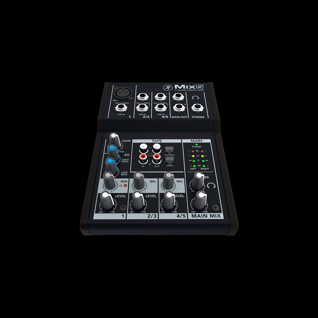Mackie Mix5 5-Channel Compact Mixer