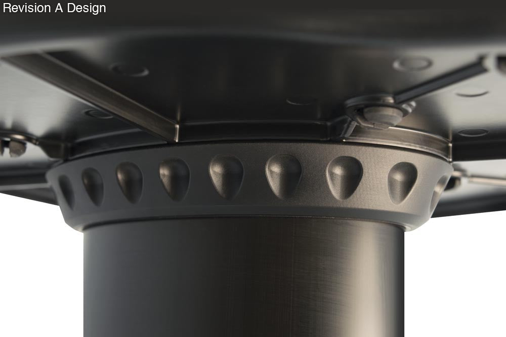 Ultimate Support MS90/36  Professional Column Studio Monitor Stand - 36"/Black