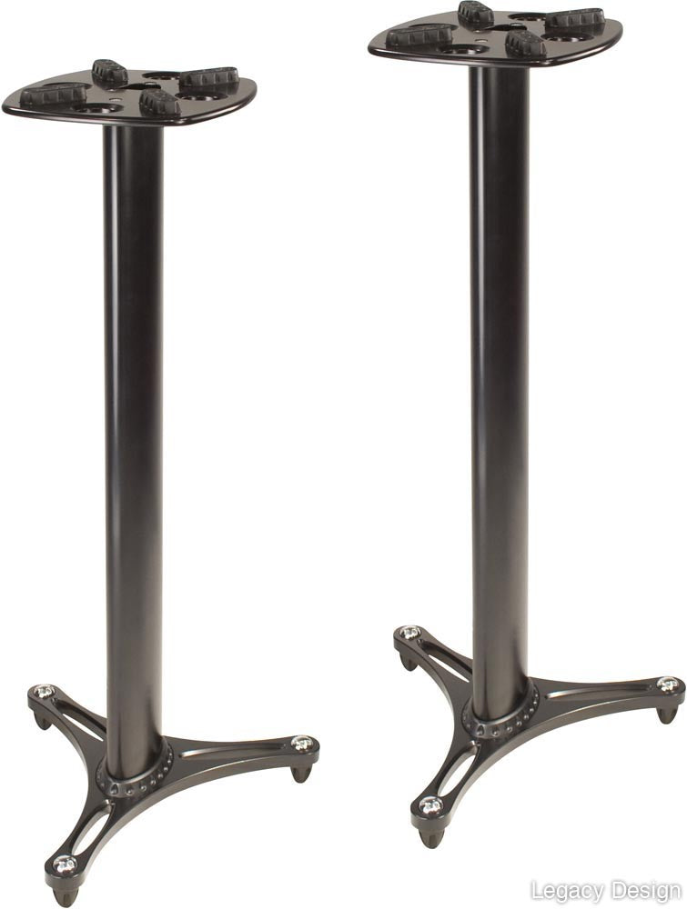 Ultimate Support MS-90/45B Professional Column Studio Monitor Stand - 45"/Black