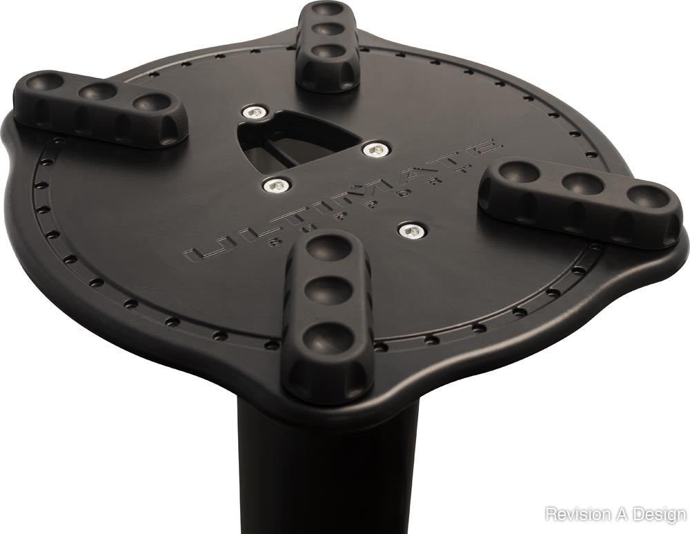 Ultimate Support MS-90/45B Professional Column Studio Monitor Stand - 45"/Black