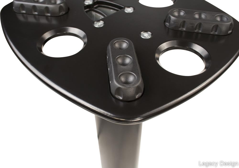 Ultimate Support MS-90/45B Professional Column Studio Monitor Stand - 45"/Black