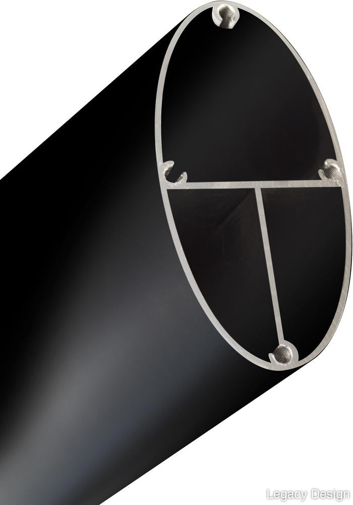 Ultimate Support MS-90/45B Professional Column Studio Monitor Stand - 45"/Black