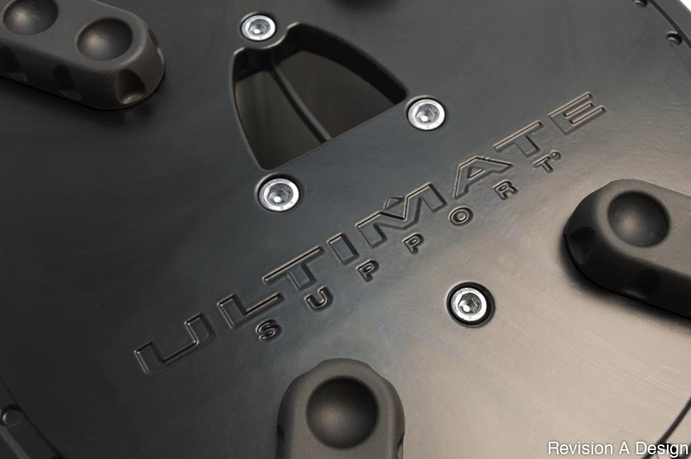 Ultimate Support MS-90/45B Professional Column Studio Monitor Stand - 45"/Black