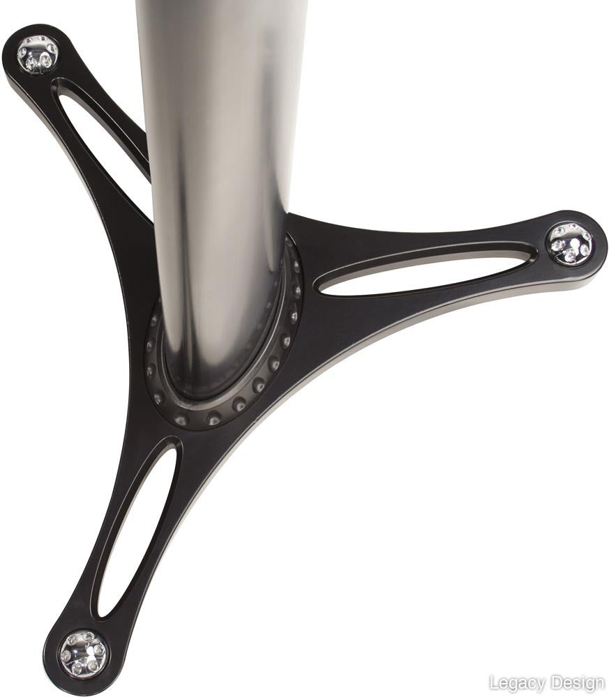 Ultimate Support MS-90/45B Professional Column Studio Monitor Stand - 45"/Black