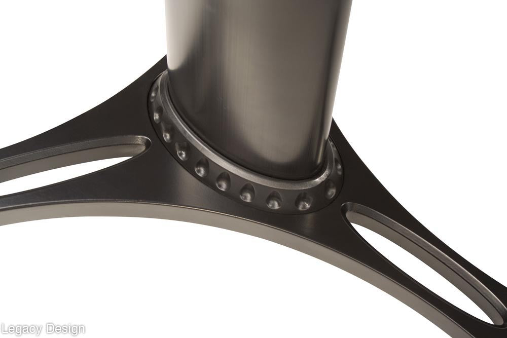 Ultimate Support MS-90/45B Professional Column Studio Monitor Stand - 45"/Black