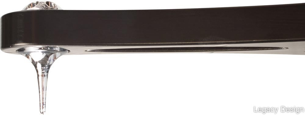 Ultimate Support MS-90/45B Professional Column Studio Monitor Stand - 45"/Black