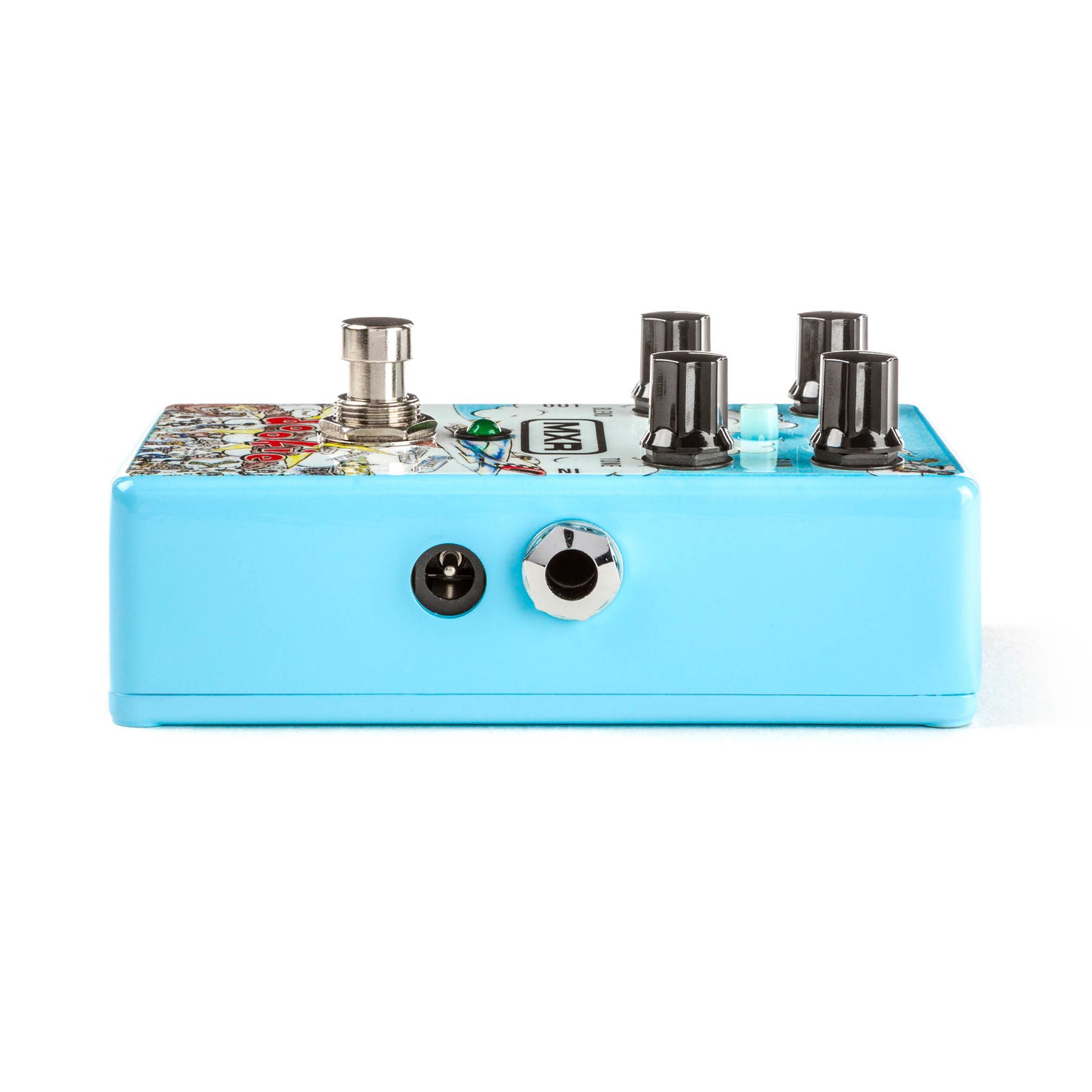 dookie pedal MXR Dookie Drive Pedal MXR Effects Pedal Billie Joe Armstrong's guitar tone on Green Day's groundbreaking album Dookie sounded dirty and punchy with the perfect amount of articulation to express the musicality