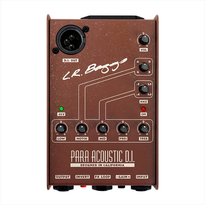 LR Baggs Para DI Acoustic Direct Box & Preamp with 5-band EQ