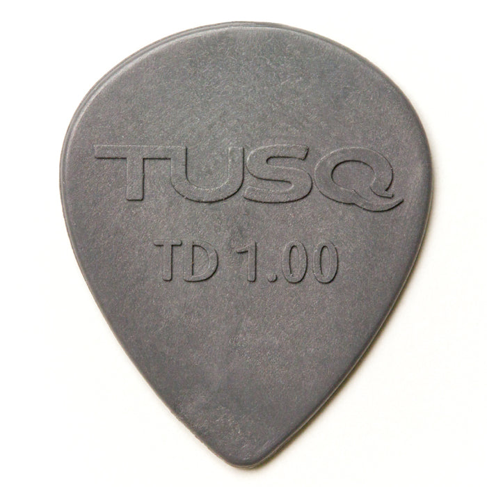 Tusq Deep Teardrop Picks - 1.00 mm 6 Pack