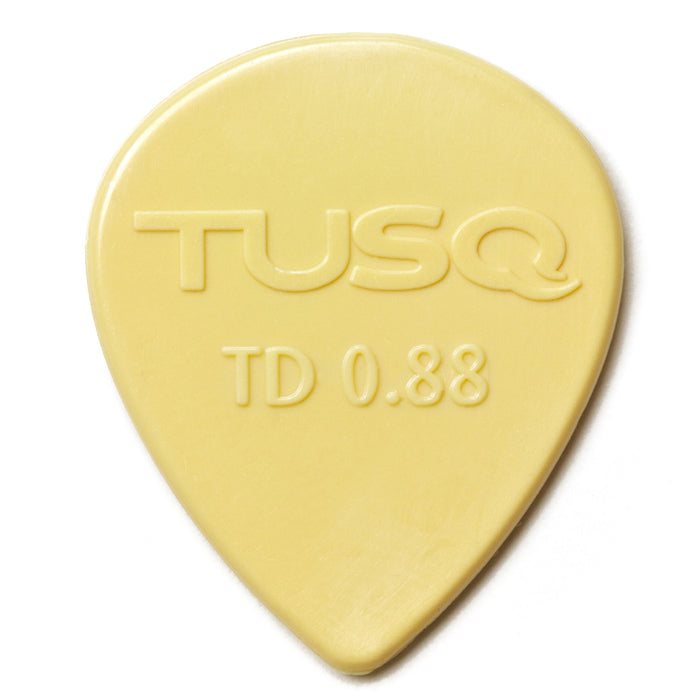 Tusq Warm Teardrop Picks - .88 mm 6 Pack
