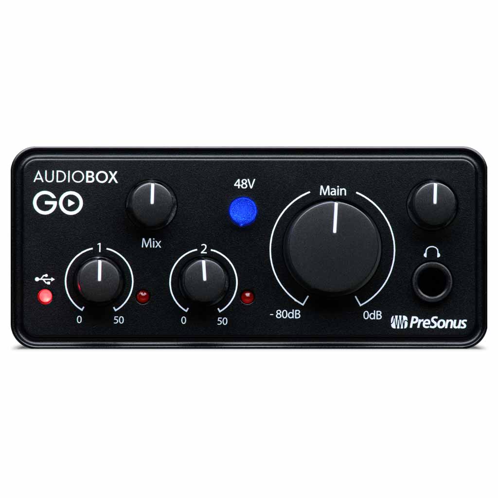 PreSonus AudioBox GO Portable Recording Interface