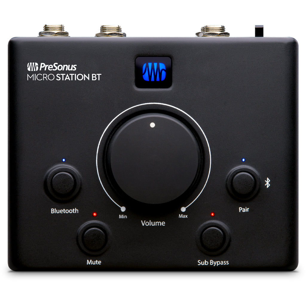 PreSonus MicroStation BT Studio Monitor Controller w/Built-in Bluetooth