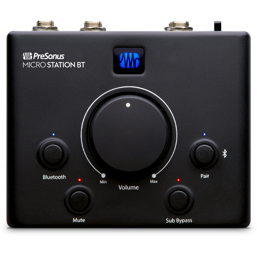 PreSonus MicroStation BT Studio Monitor Controller w/Built-in Bluetooth