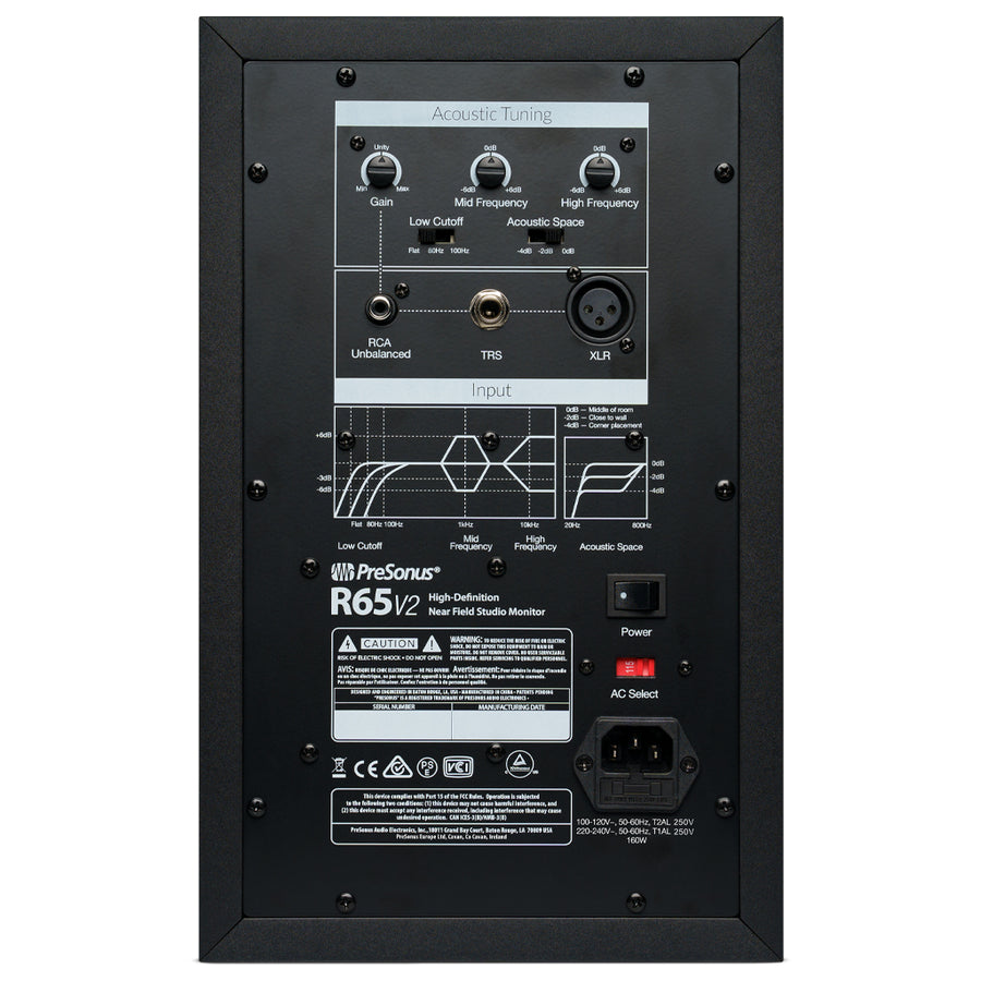 PreSonus R65 V2 6.5" Versatile Studio Monitor