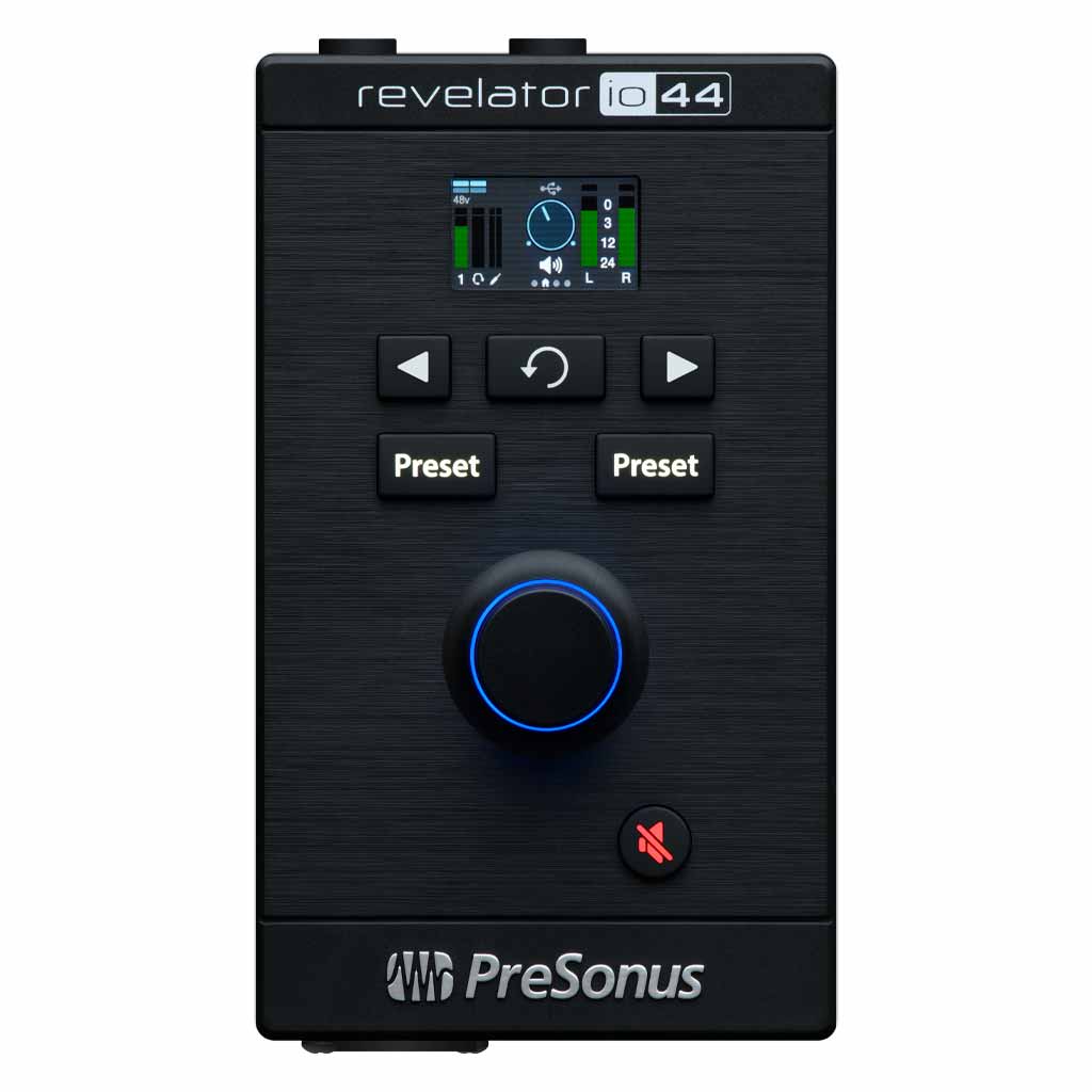 PreSonus io44 Ultra-Compact Recording and Broadcast Studio Interface