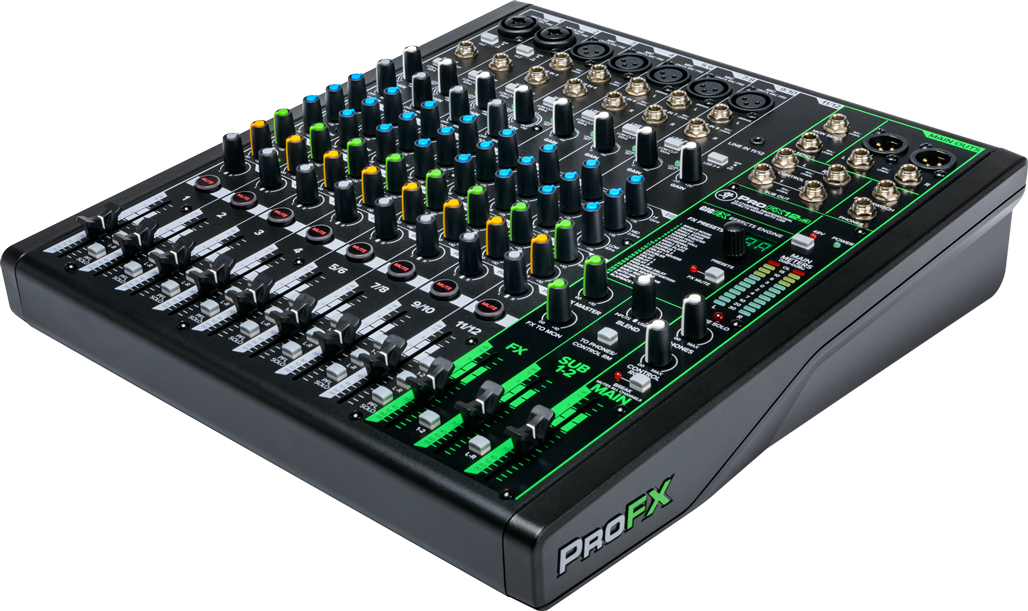 配信機器・PA機器・レコーディング機器 MACKIE PRO FX12v3 BIG KNOB Mackie ProFX12v3 12 Channel Mixer w/ Built-in Effects Mackie