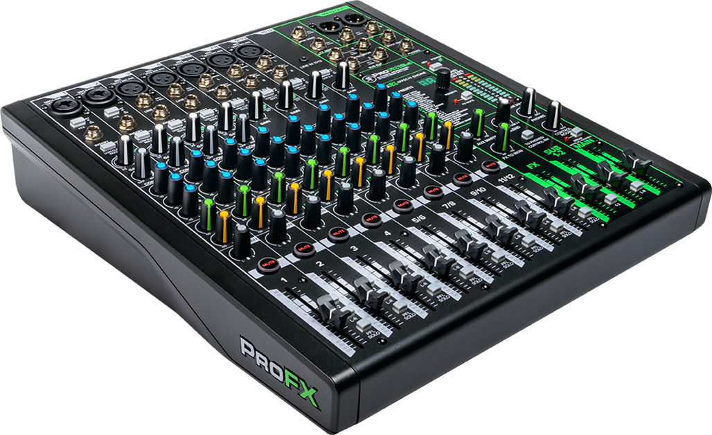 Mackie ProFX12v3 12 Channel Mixer w/ Built-in Effects Mackie Mixer Mackie ProFX12v3 12 Channel Mixer w/ Built-in Effects Mackie Mixer