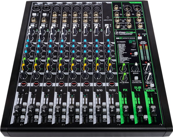 Mackie ProFX12v3 12 Channel Mixer w/ Built-in Effects Mackie Mixer