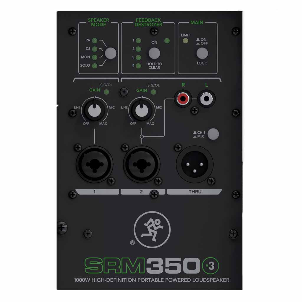 Mackie SRM Portable SRM350v3 1000 Watt Loudspeaker