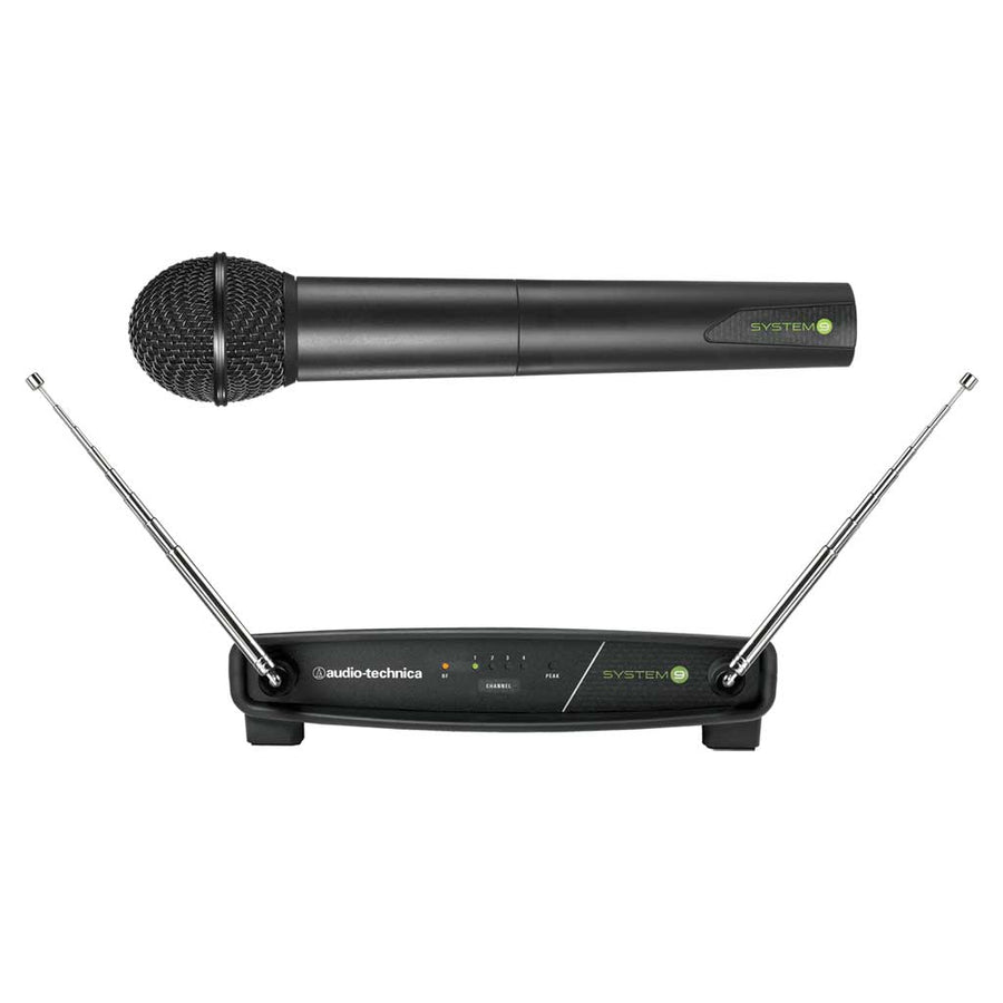 Audio-Technica System 9 VHF Dynamic Handheld Wireless Microphone System