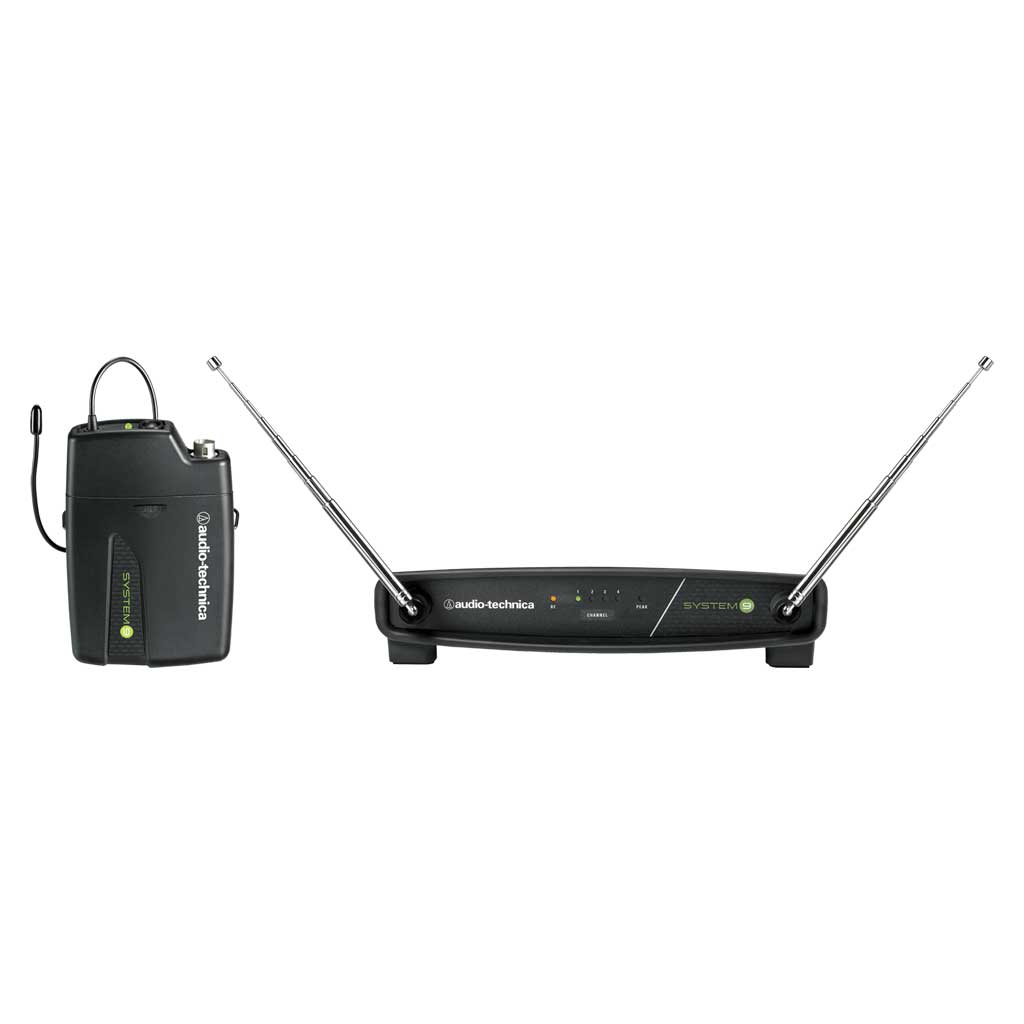 Audio-Technica System 9 VHF Belt Pack Wireless System w/Guitar Cable