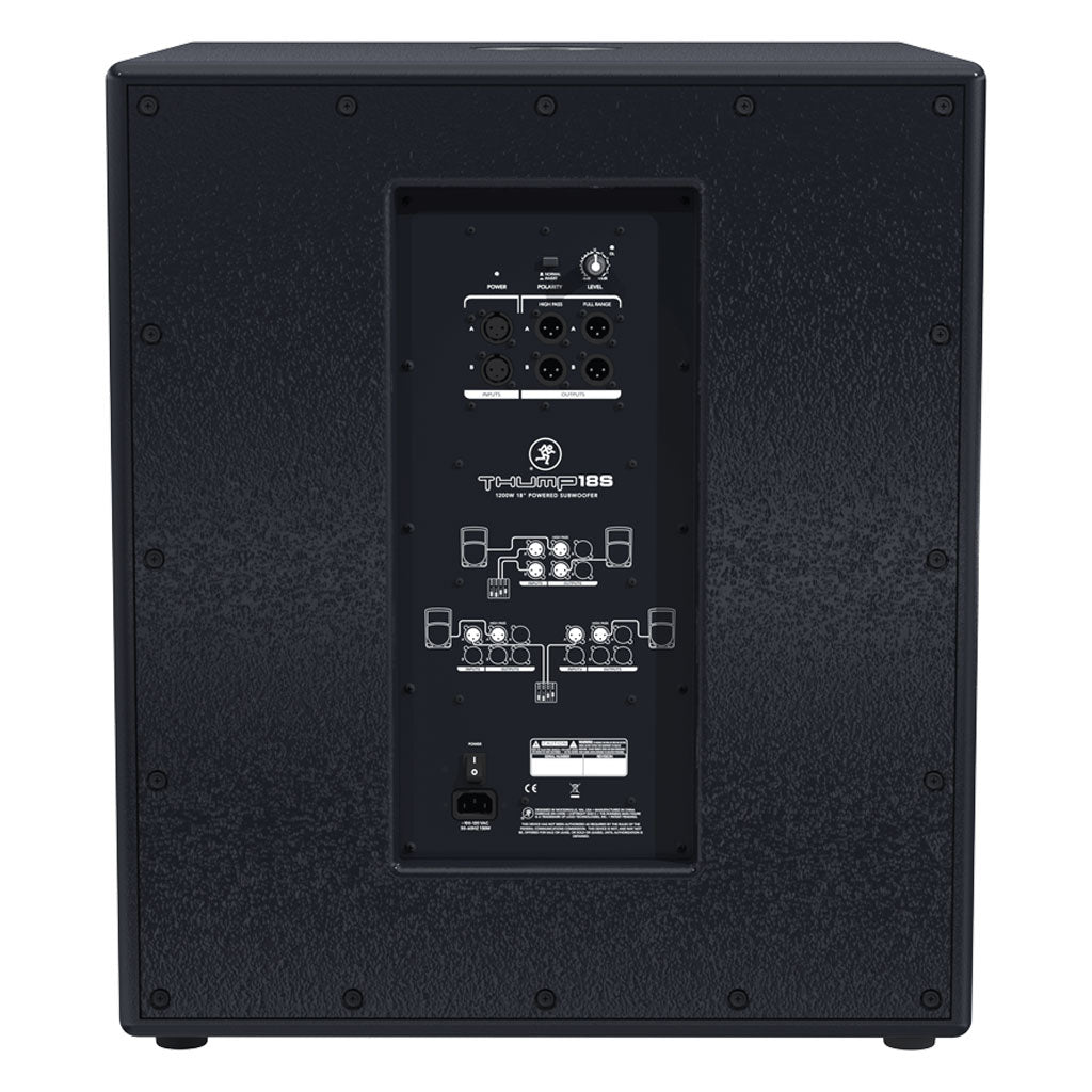 Mackie THUMP18S Thump Series 18" 1200 Watt Powered Subwoofer