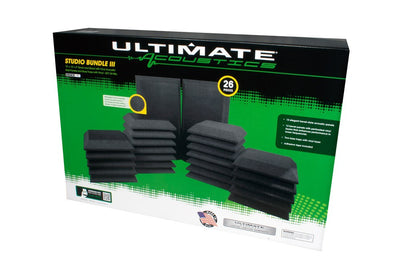 Ultimate Acoustics Studio Bundle III Professional Studio Foam Pack UA-KIT-SB3